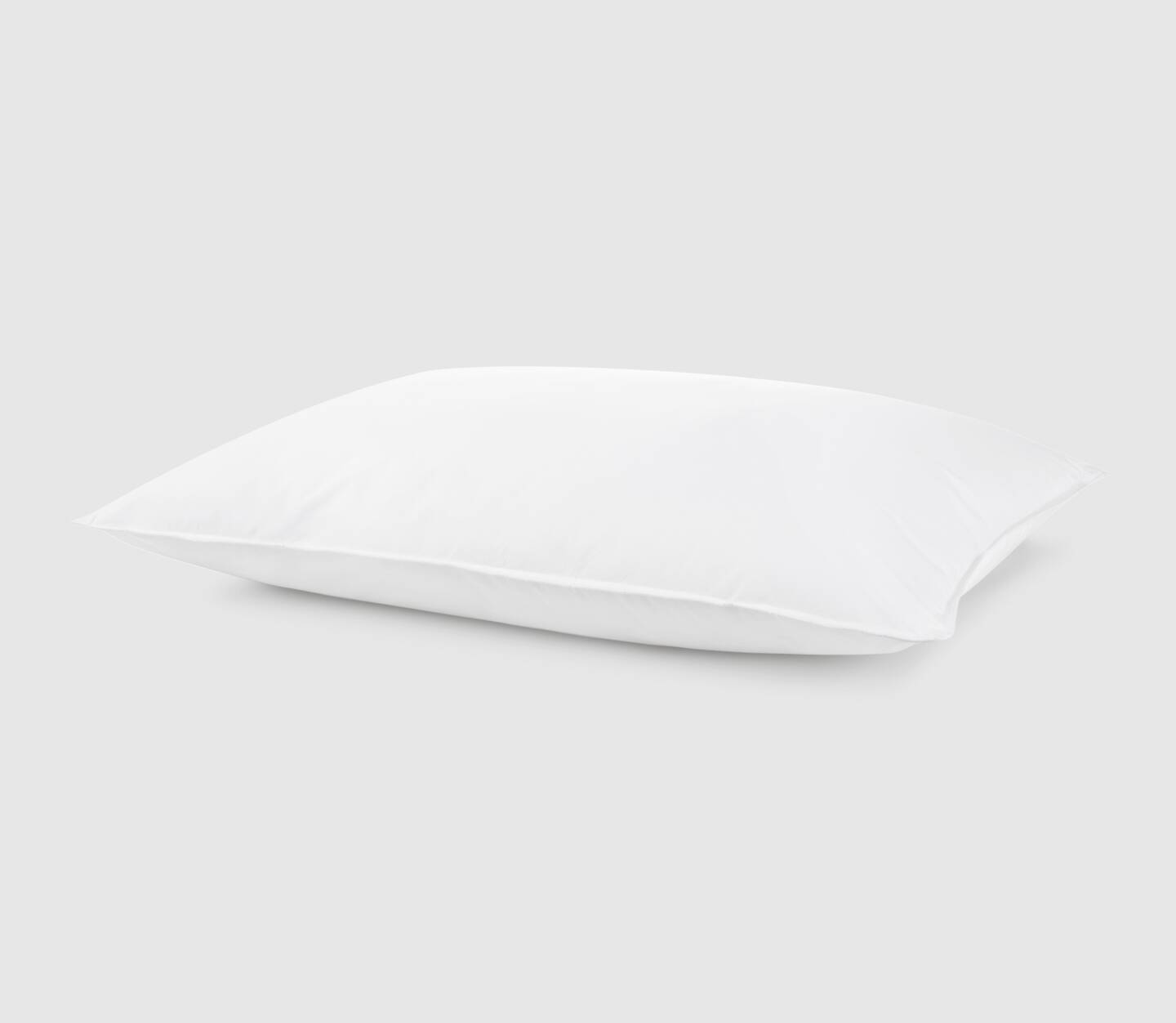 This hotel pillow is a down alternative, it's ultra-fine microfibers to provide a down-like feel.