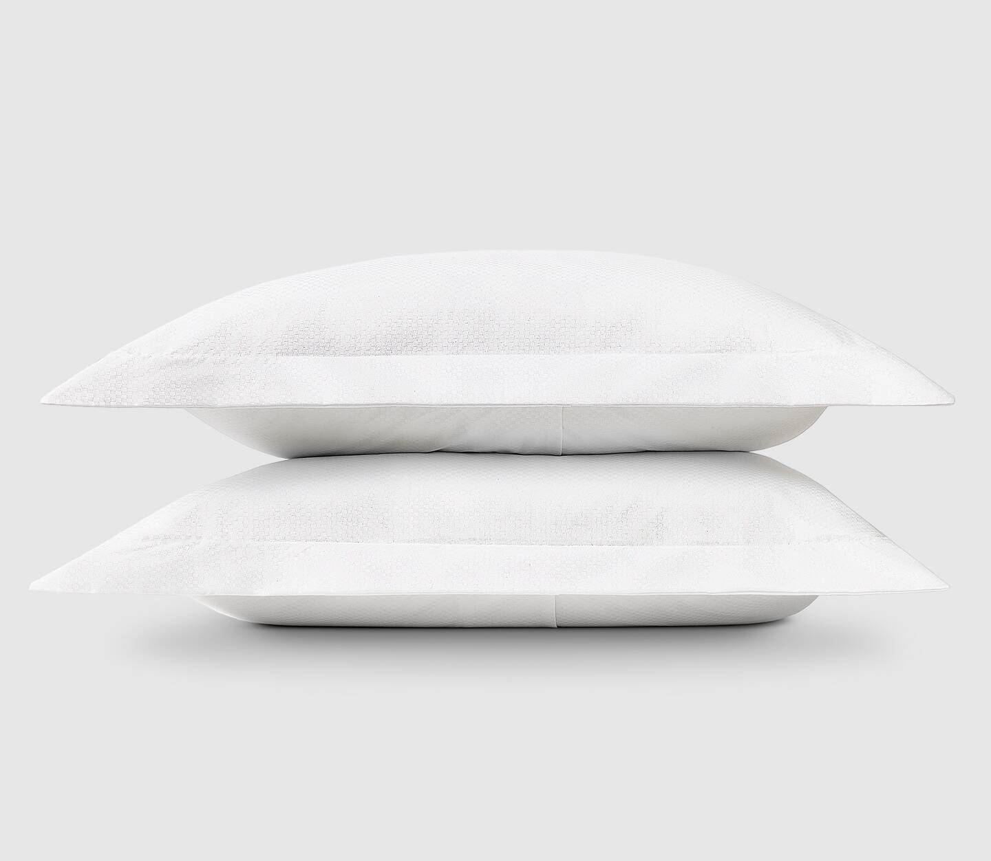 Centium Satin Microcheck Shams